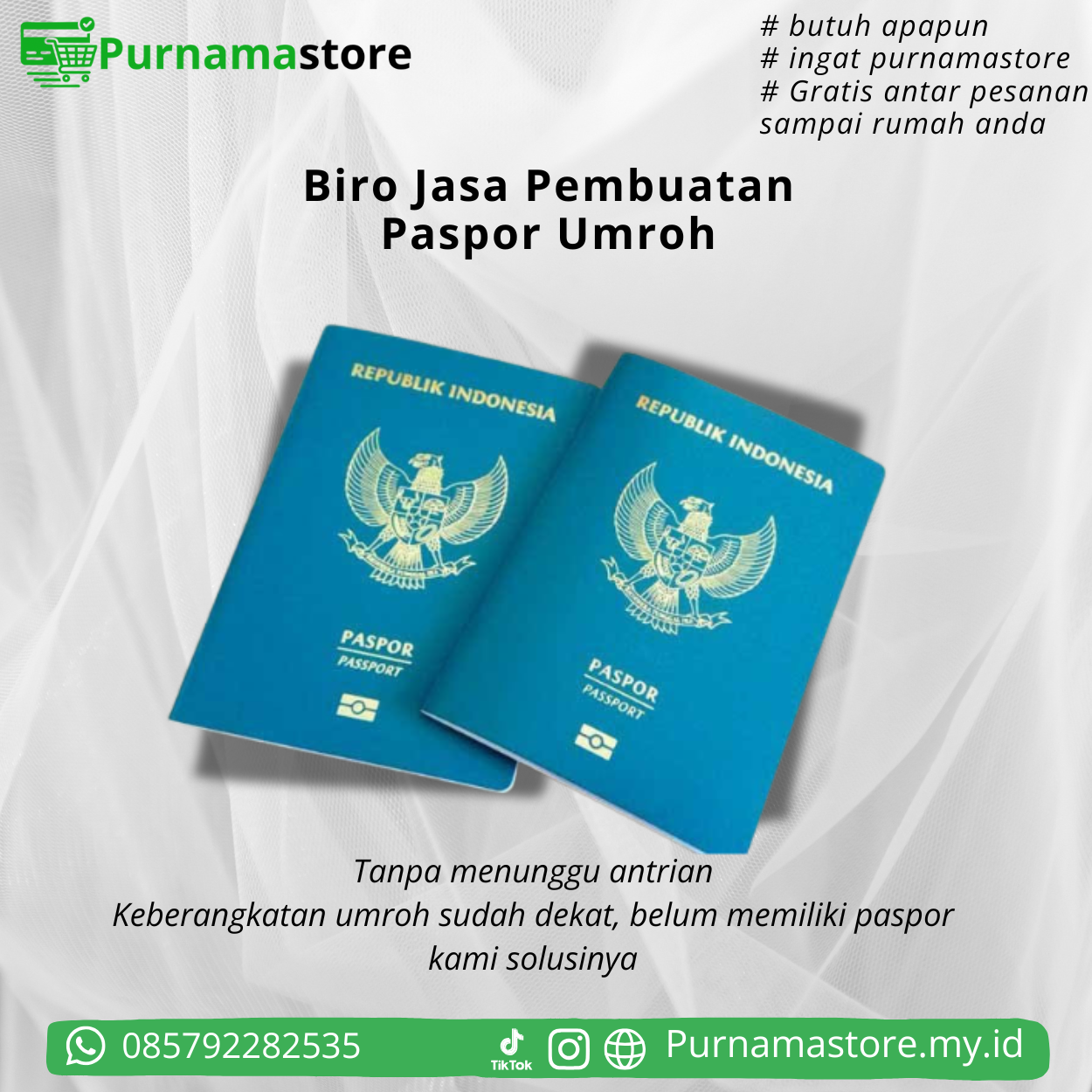 Biro Jasa Pembuatan Paspor Umroh